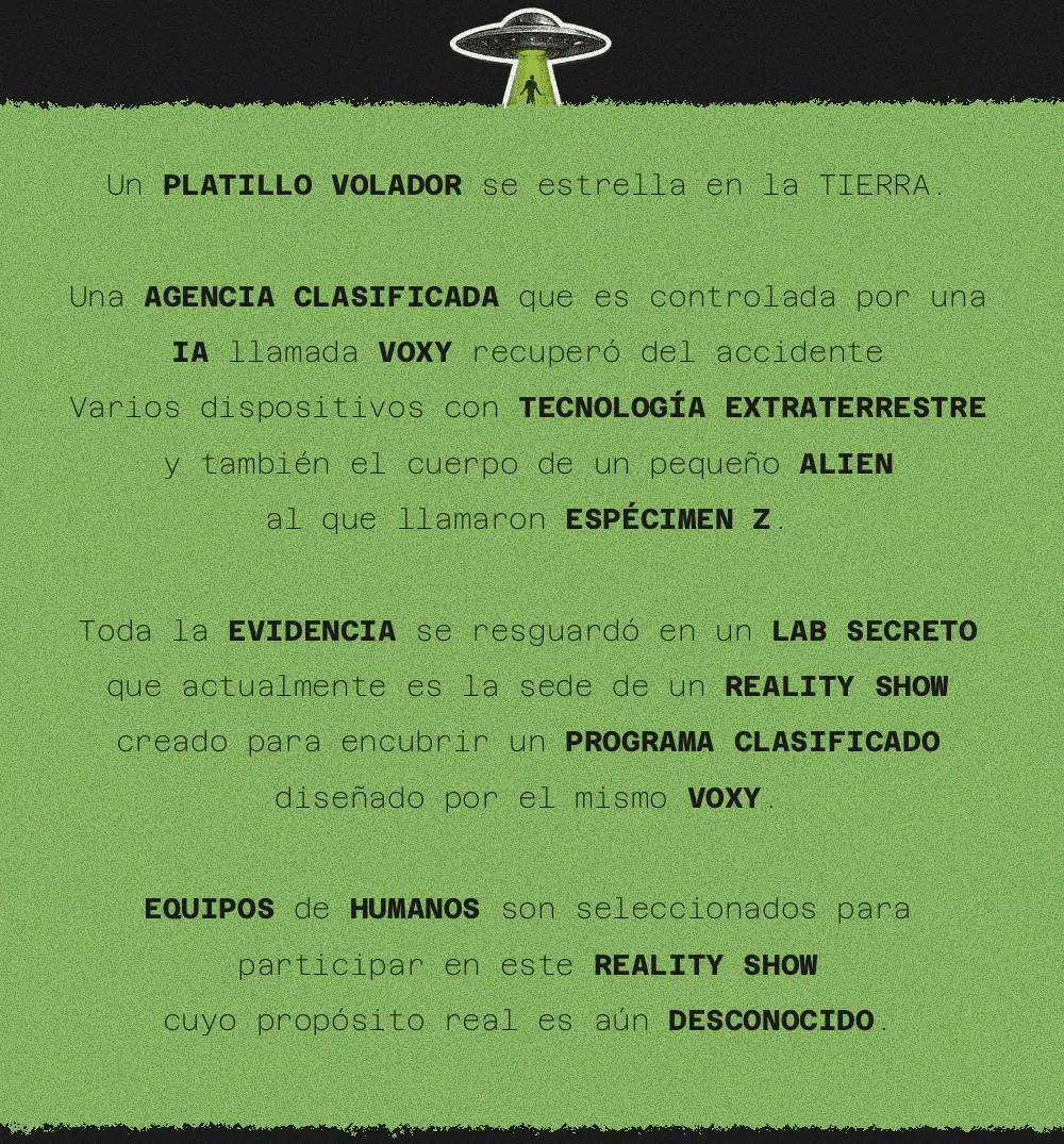 Escape Room X. Salas de Enigma Rooms inmersivas. Resuelve retos de destreza mental y habilidad en un tiempo maximo de 60 minutos. Para equipos de 2 a 7 jugadores. Horario Miercoles a Domingo 2:00 a 10:00